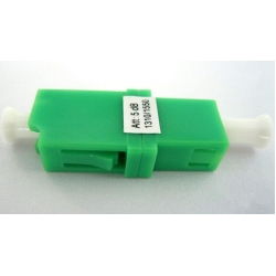 LC / APC fiber optic attenuator , telecommunication Fiber Adapter Attenuator Type