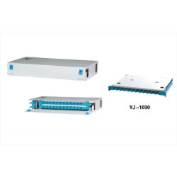 19 Inch 1U 24Core Sliding Fiber Optic Patch Panel ODF Fixed type