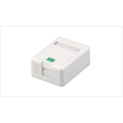 Empty Surface Mount Box Single Port RJ45