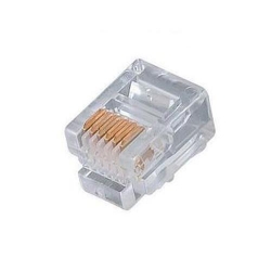 RJ12 Modular Plug 6P6C Flat Cable