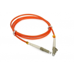 LC PC Multimode Fiber Optic Patch Cord With High Return Loss , APC Patch Cord