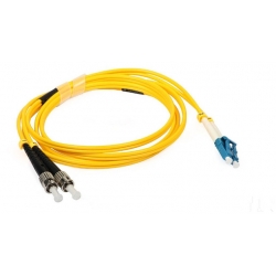 ST To LC Fiber Optic Patch Cord , Singlemode 9 Optical Fiber Patch Cord