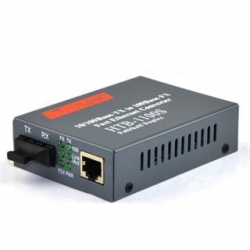 20KM Fiber Optic Media Converter Single-mode Dual-Fiber