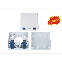 Fiber Optic Mounting Box SC and RJ45