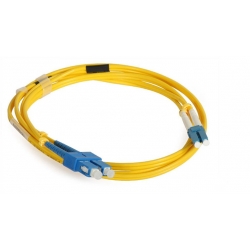 SC LC OS2 125um Fiber Optic Patch Cord for FTTH / LAN / CATV / FOS