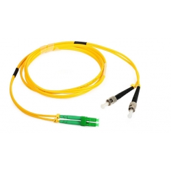 LC APC / ST Fiber Optic Patch Cord Single mode Telcordia GR-326-CORE