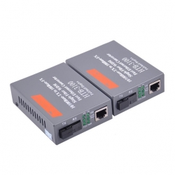 20/40/60/80KM Single-Fiber Fiber Optic Media Converter Single-Mode