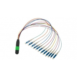 MPO to LC Fiber Optic Patch Cord,4, 8, 12, 24 Fiber for optical CATV