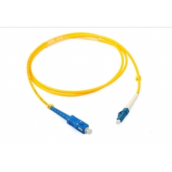 Customized SM Duplex Optical Fiber SC / LC Patch Cord 2.0mm LSZH