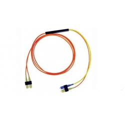 Mode Conditioning Fiber Optic Patch Cord , SC Mode Conditioning Fiber Optic Jumper