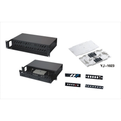 FO Patchpanels 2U Sliding black