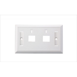 Wall Face Plate RJ45 Dual Port 2 Port 70*115MM