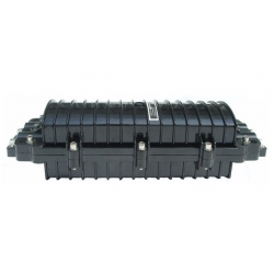 48 Core Horizontal Inline Fiber Splice Enclosure 4 Ports