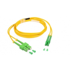 High Performance FTTH SC / LC Fiber Optic Patch Cord For CATV And CCTV