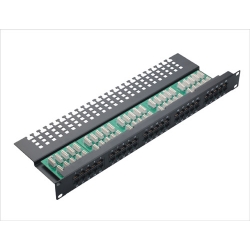 Cat.3 Voice Patch Panel 50port