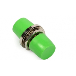 Ceramic FC / FC CATV Networks Fiber Optic Adapter Singlemode Simplex