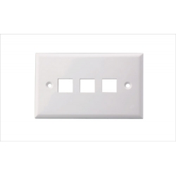 Wall Face Plate RJ45 Three Port 3 Port 70*115MM