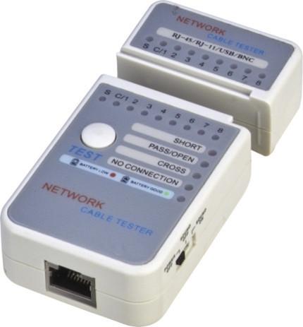 Network Multi-Modular RJ45 and RJ11 Modular Cable Tester