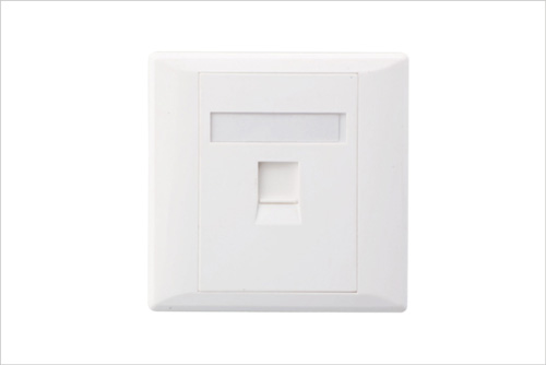 Wall Face Plates RJ45 Module Single Port 1 Port 86*86MM 86 Type