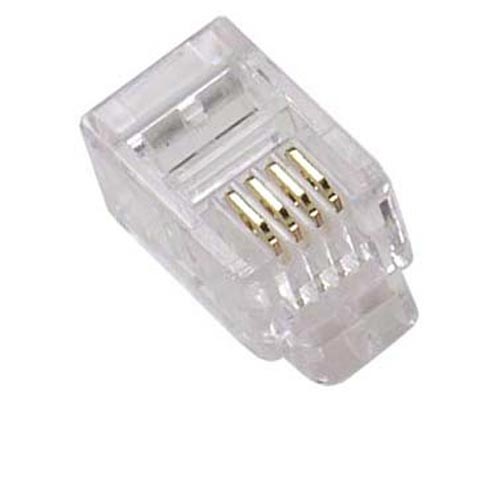 Modular Handset Plug 4P4C RJ9 RJ22