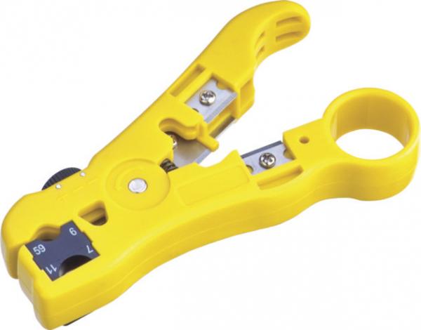 Durable Hardware Networking Tools RG Cable Stripper with Cable Cutter