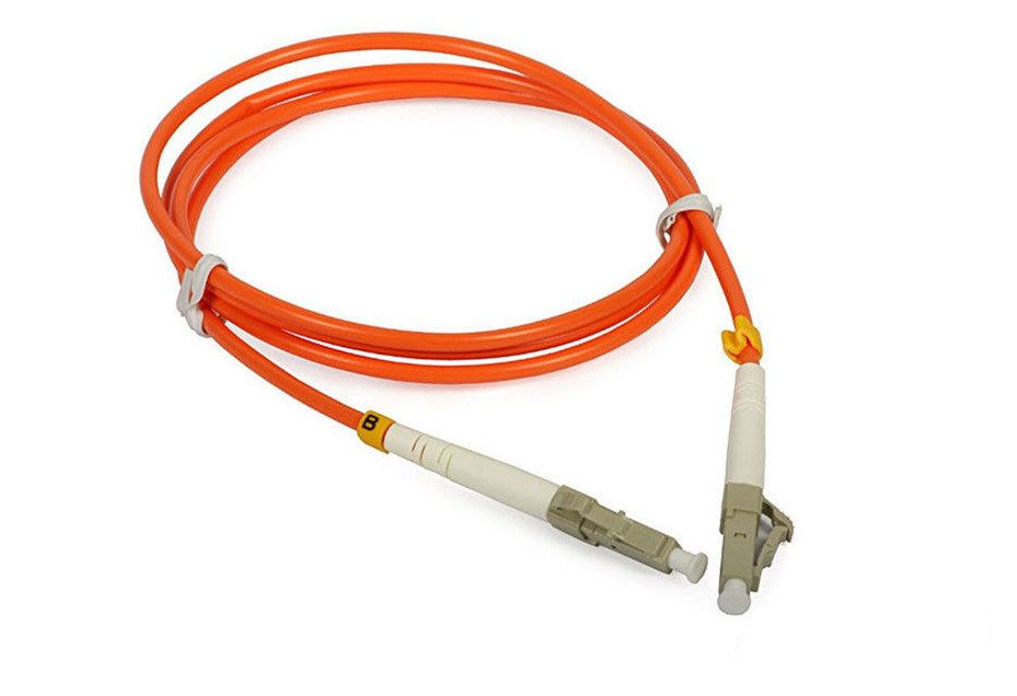 LC PC Multimode Fiber Optic Patch Cord With High Return Loss , APC Patch Cord