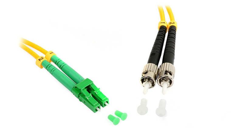 LC / ST Optical Fiber Patch Cord 9/125um Singlemode for CATV / FTTH / LAN