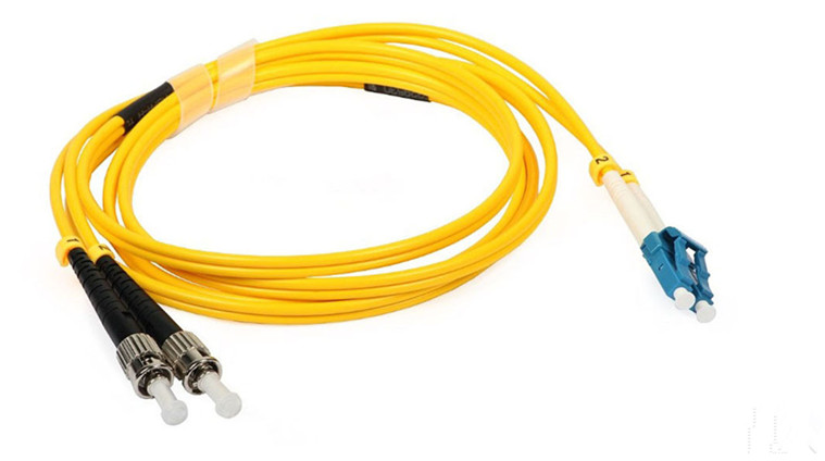 ST To LC Fiber Optic Patch Cord , Singlemode 9 Optical Fiber Patch Cord