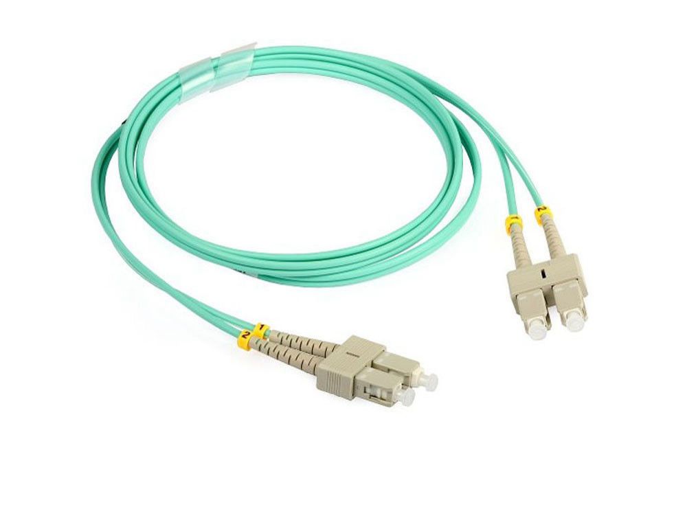Multimode Duplex sc to sc Fiber Patch Cord for FOS / LAN / FTTH