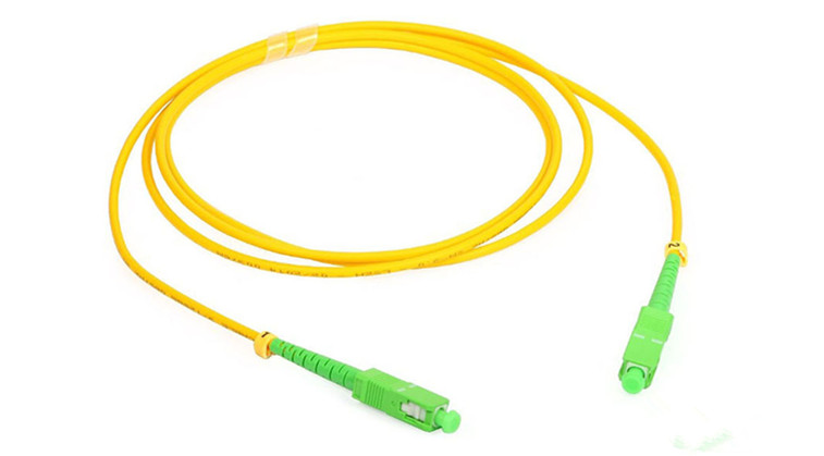SC / APC Fan Out Optic Fiber Patch Cords , SC SM Patch Cord Simplex