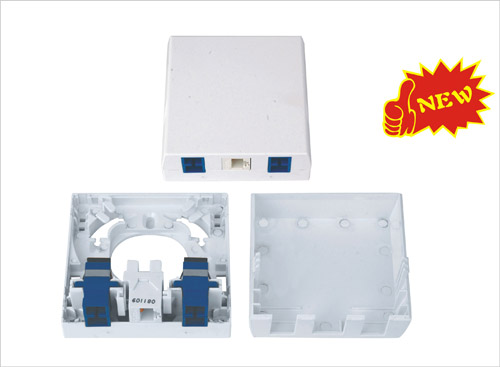 Fiber Optic Mounting Box SC and RJ45