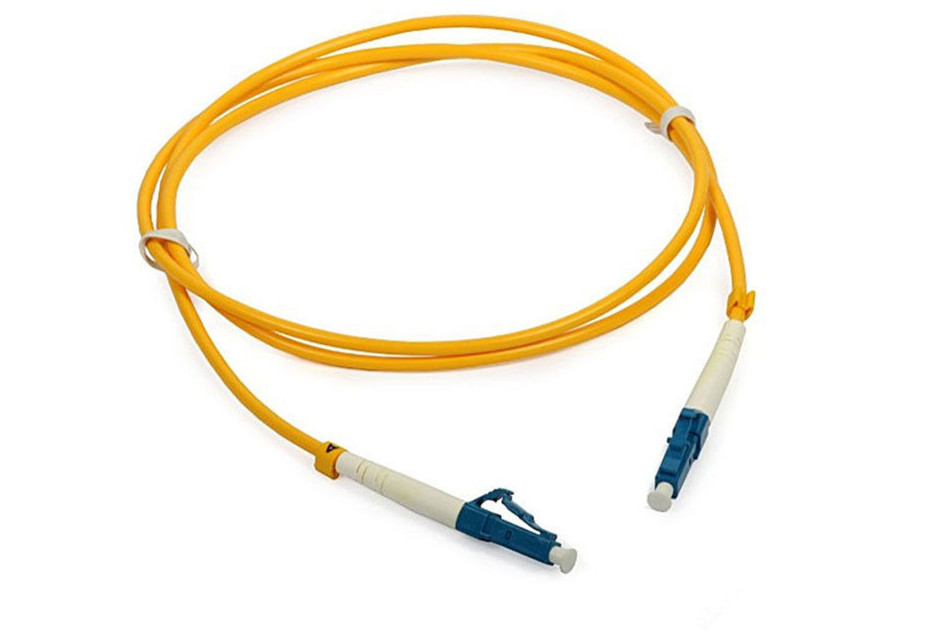 PVC Jacket Fiber Optic lc-lc multimode patch cord With Length 1 Meter For Netwrok