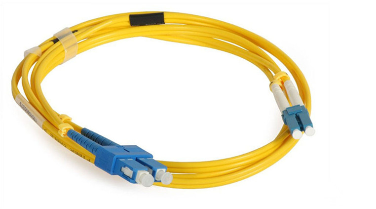 SC LC OS2 125um Fiber Optic Patch Cord for FTTH / LAN / CATV / FOS