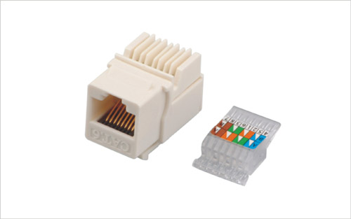 Cat.6 RJ45 Keystone Jack UTP