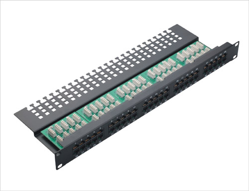 Cat.3 Voice Patch Panel 50port