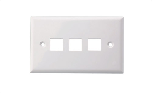 Wall Face Plate RJ45 Three Port 3 Port 70*115MM