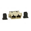 Multimode SC Fiber Optic Adapterwith Ceramic Sleeve For Telecommunication