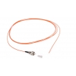 OM1 Multimode Fiber Optic Patch Cord , FC Fiber Optic Jumper 0.9MM