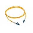 PVC Jacket Fiber Optic lc-lc multimode patch cord With Length 1 Meter For Netwrok