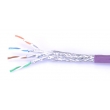 Cat 7 Lan Cable with PVC Jacket Pass Fluke HDPE Insulation